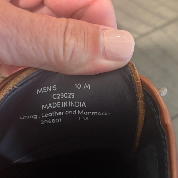 Mens Cole Haan Leather Oxford Shoes - Picture 6 of 6